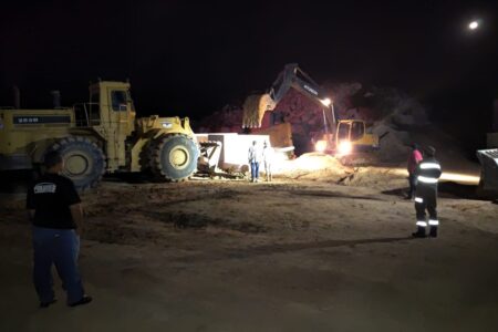 Homem morre após ser prensado por bloco de granito de 9 toneladas em Porangatu Caso aconteceu em mineradora