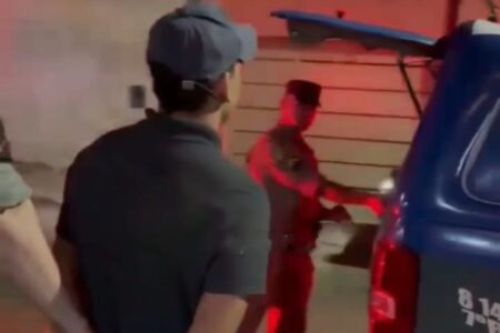 Homem é preso por ameaçar matar irmãos em Goiânia