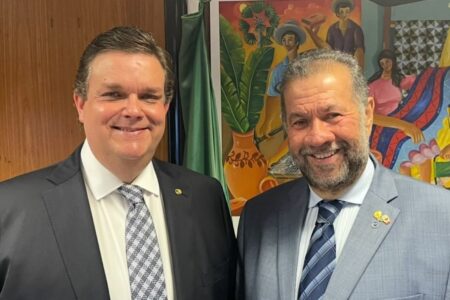 Wolney Queiroz e Carlos Lupi (Foto: Instagram)