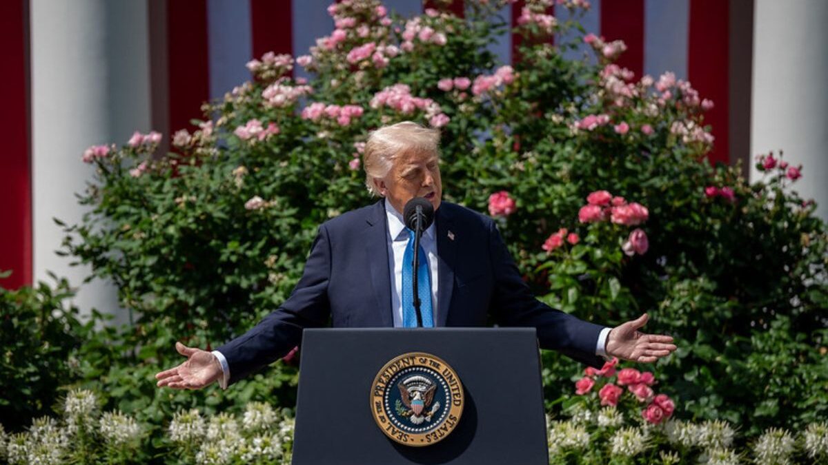Presidente Trump (Foto: Divulgação)