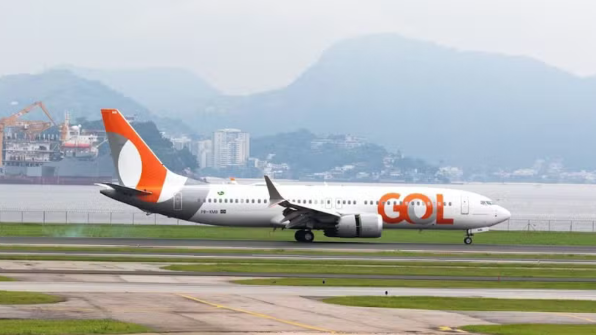 Gol no Santos Dumont — Foto: Divulgação/Gol