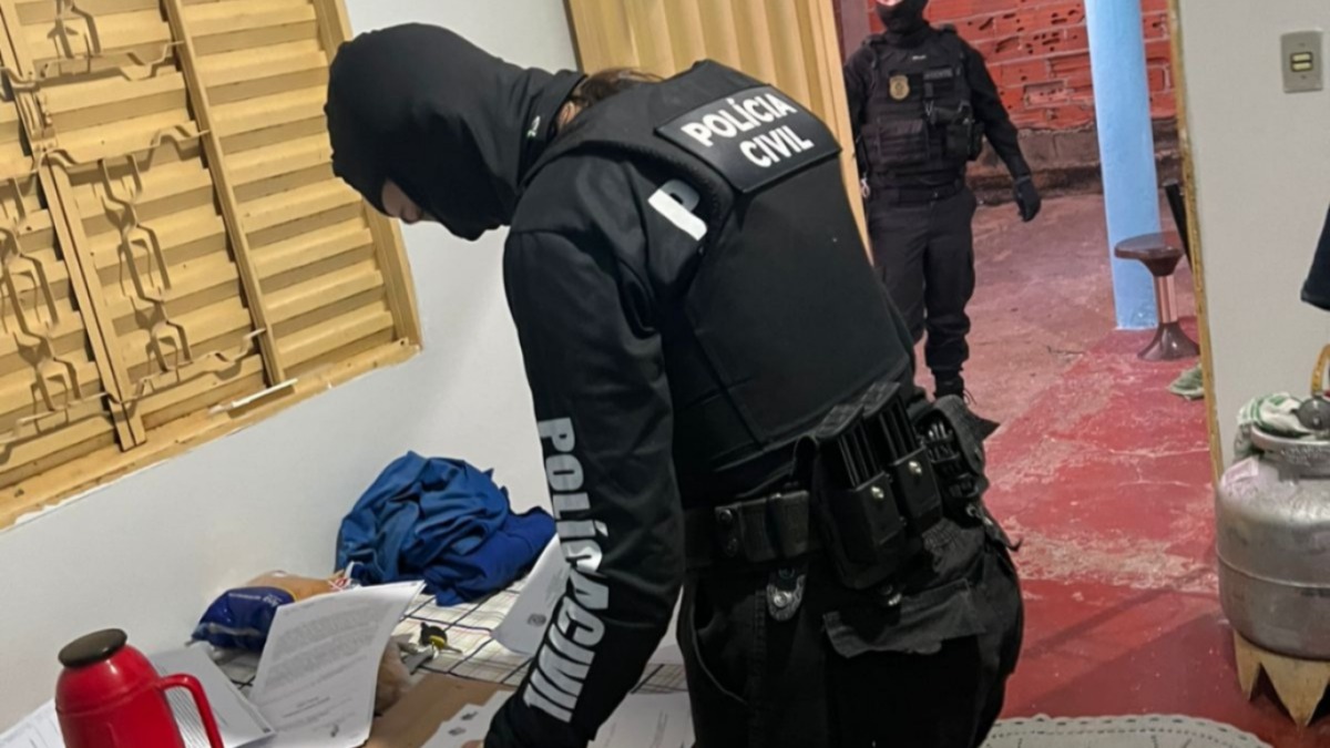 Itens apreendidos