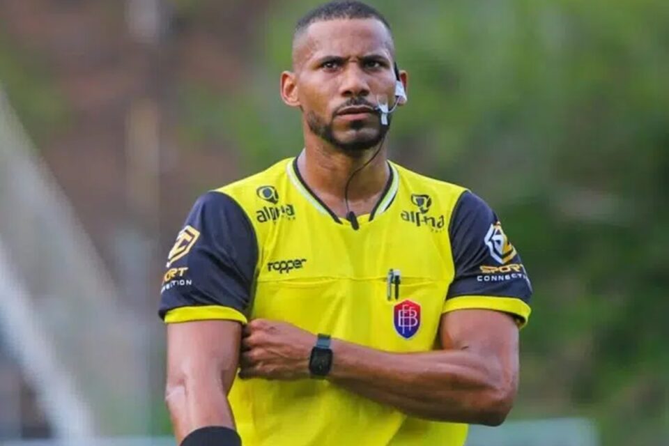 Árbitro Bruno Pereira Vasconcelos irá apitar Vila Nova e Remo