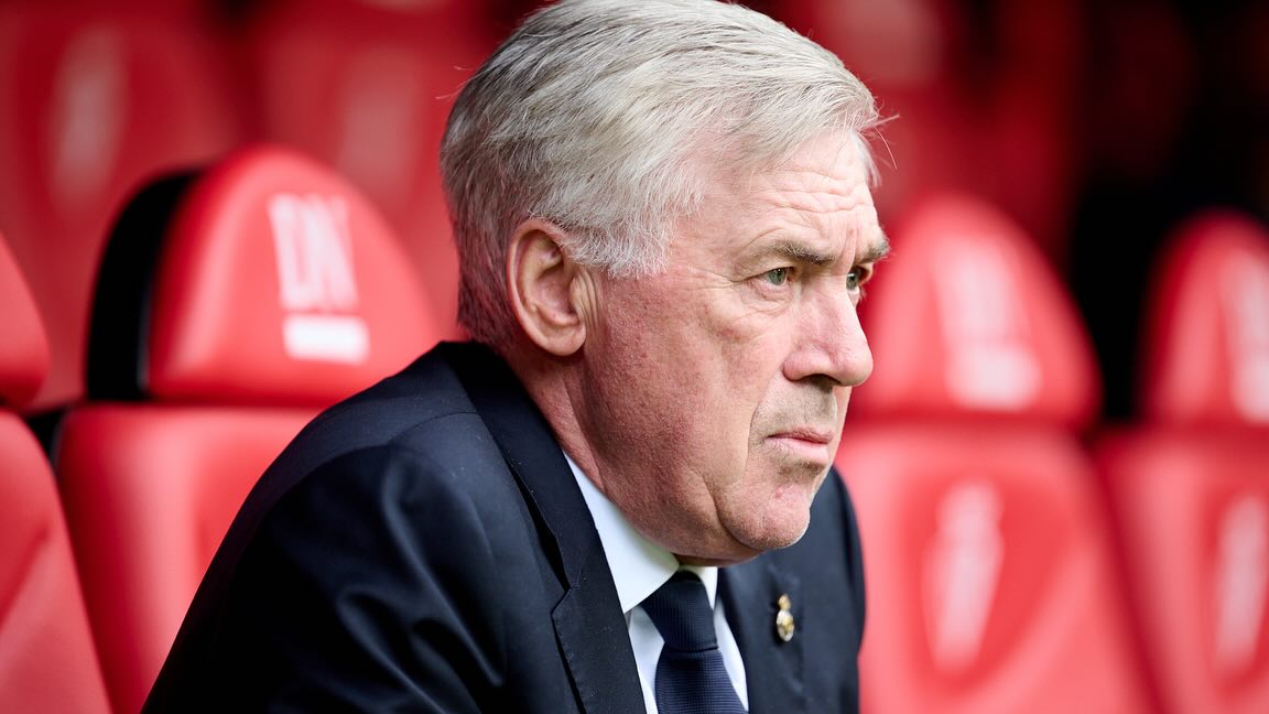 Carlo Ancelotti, técnico do Real Madrid