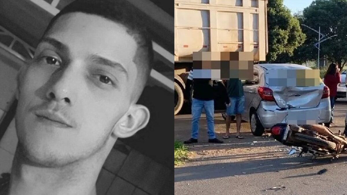Motociclista que se envolveu em acidente em Catalão morre após quatro dias internado Edgar Pacheco deixa esposa e um filho de 5 anos