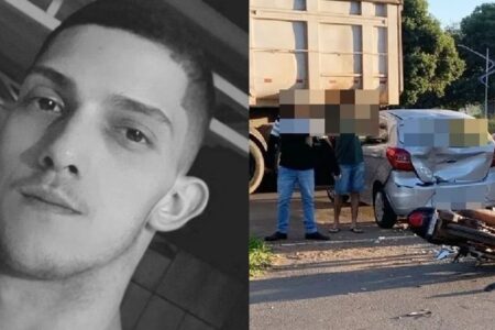Motociclista que se envolveu em acidente em Catalão morre após quatro dias internado Edgar Pacheco deixa esposa e um filho de 5 anos