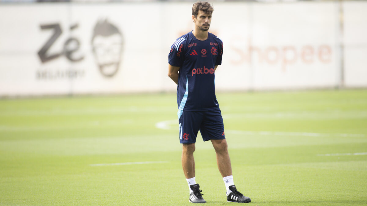 Rodrigo Caio, novo auxiliar técnico do Flamengo