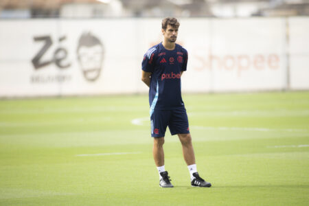 Rodrigo Caio, novo auxiliar técnico do Flamengo