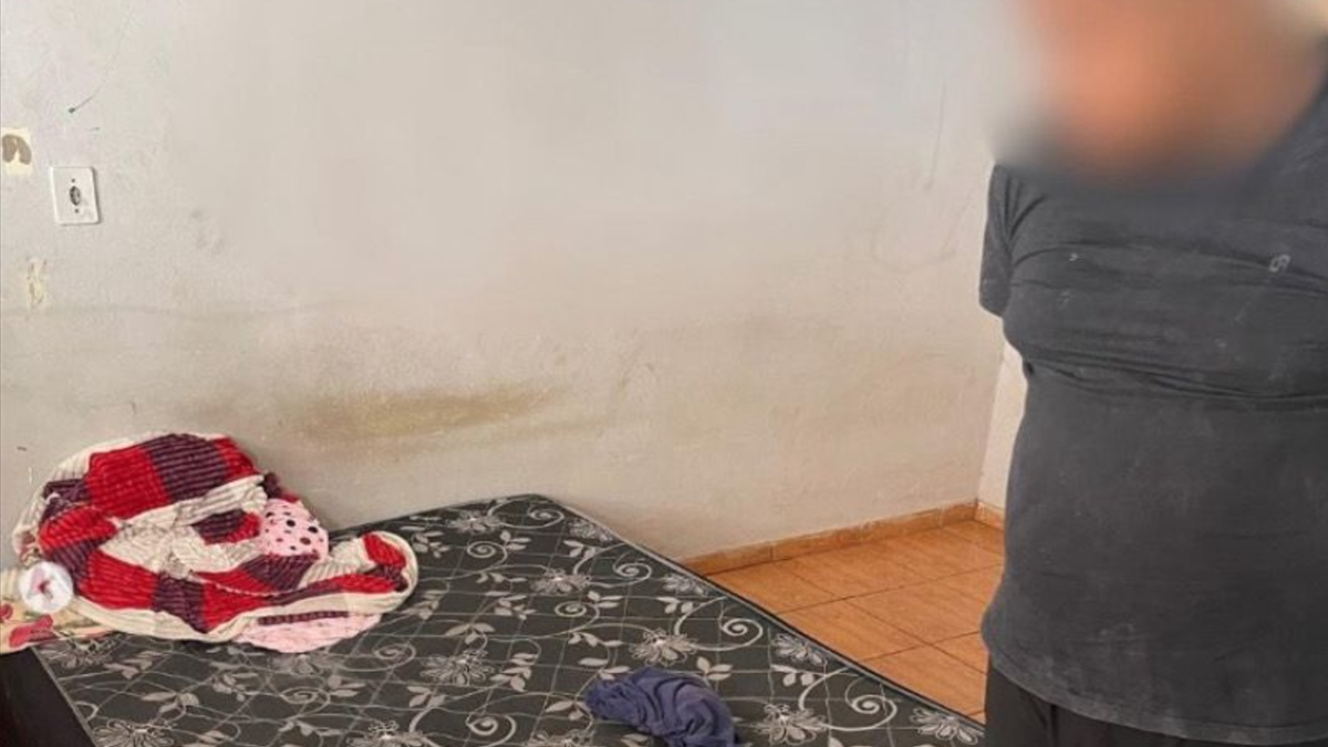 Homem preso por abuso sexual (Foto: Divulgação PCGO)