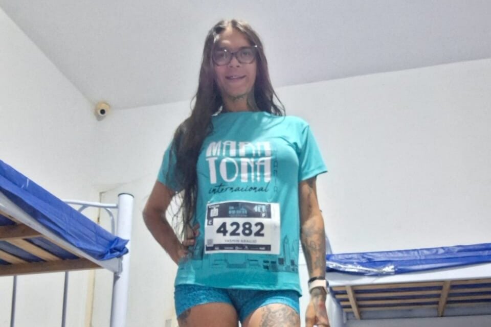 Yasmin Roberta, atleta desclassificada na Maratona de Goiânia