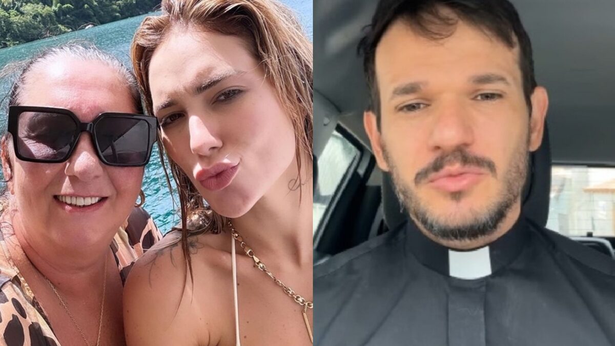 Margareth Serrão levou invertida do religioso Mãe de Virginia Fonseca alfineta padre Patrick após ele criticar influencers que promovem bets