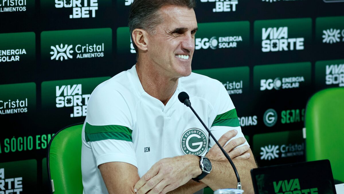 Vágner Mancini, técnico do Goiás
