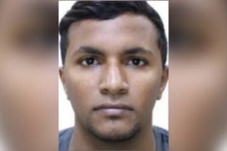 A imagem mostra uma foto da vítima