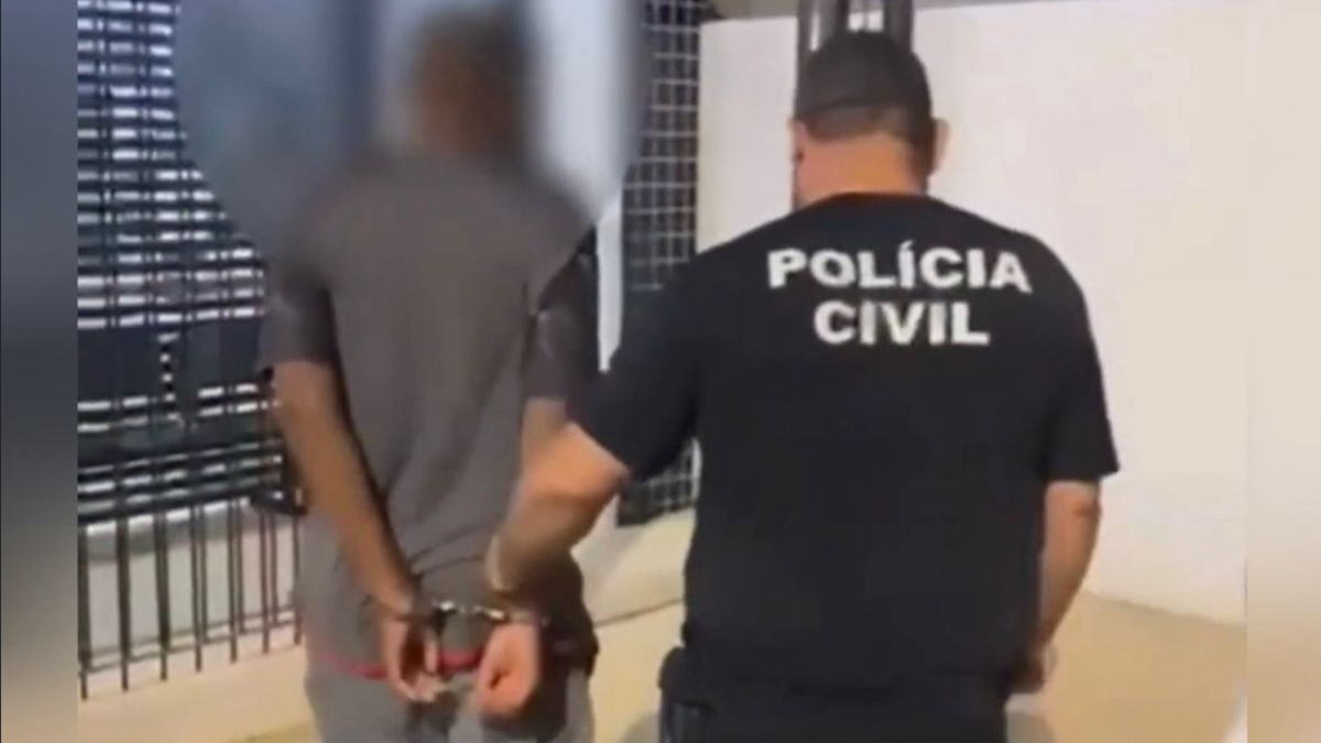 Homem é preso após ameaçar ex dentro de delegacia (Foto: Reprodução)