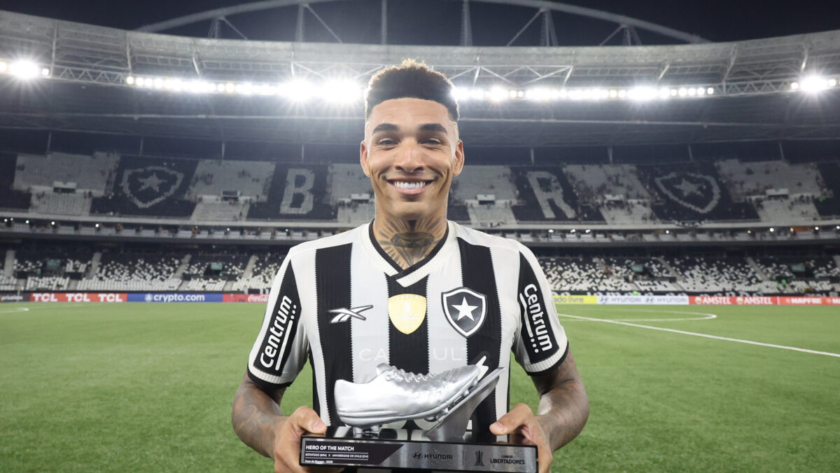Igor Jesus, atacante do Botafogo