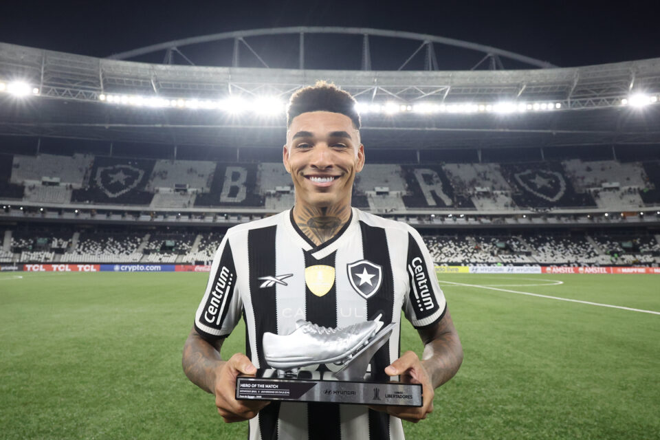 Igor Jesus, atacante do Botafogo