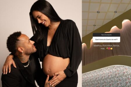 Neymar e Biancardi: à espera de Mel (Fotos: Instagram)