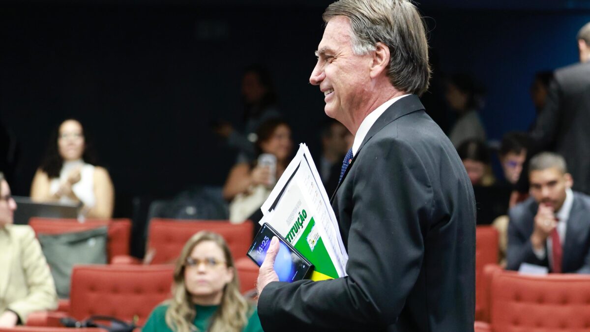 Bolsonaro no STF (Foto: Divulgação)