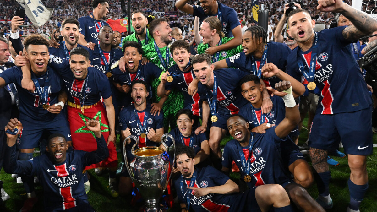 PSG, campeão da Liga dos Campeões