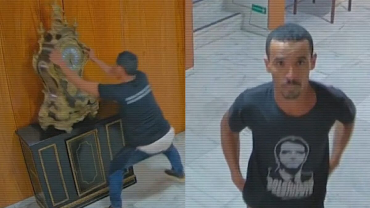 Polícia Federal prende goiano que quebrou relógio do Palácio do Planalto Antônio Cláudio Alves Ferreira foi preso em Catalão