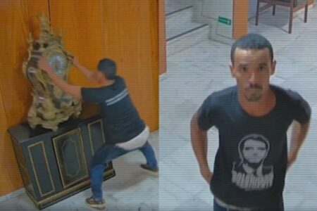 Polícia Federal prende goiano que quebrou relógio do Palácio do Planalto Antônio Cláudio Alves Ferreira foi preso em Catalão