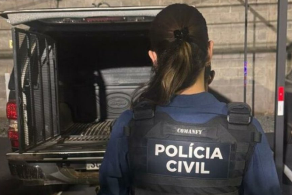 Jovem é preso suspeito de agredir a ex-companheira com pedaço de madeira em Pires do Rio