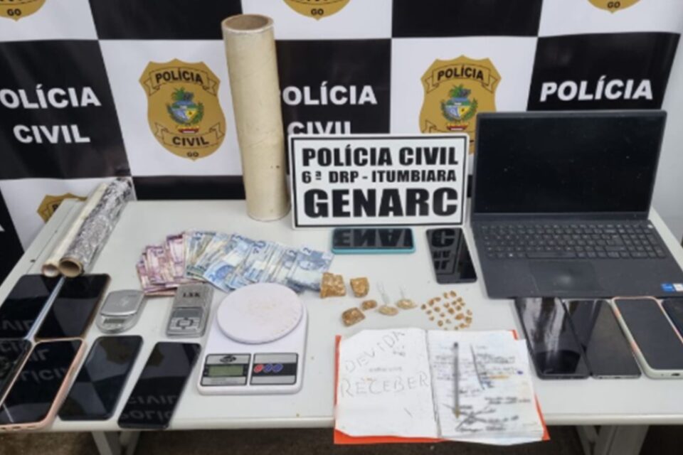 Polícia fecha ponto de tráfico ao lado de escola em Itumbiara
