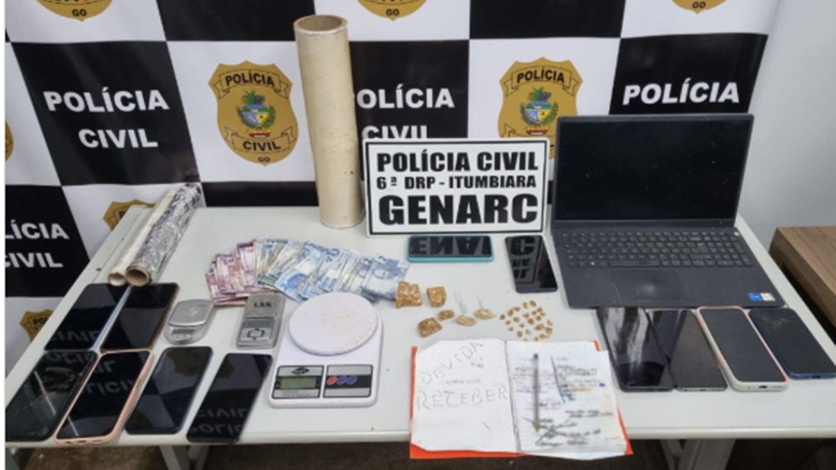 Polícia fecha ponto de tráfico ao lado de escola em Itumbiara