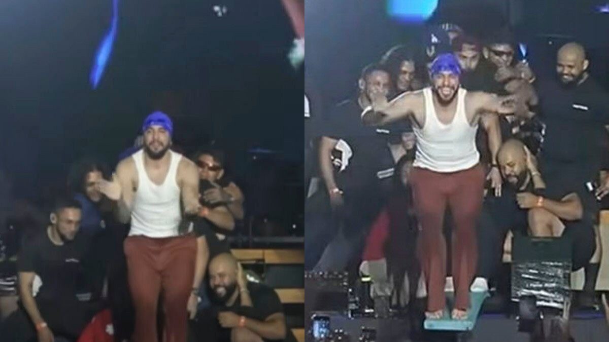 Nattan surpreende público com ‘mergulho’ durante show no São João de Campina Grande