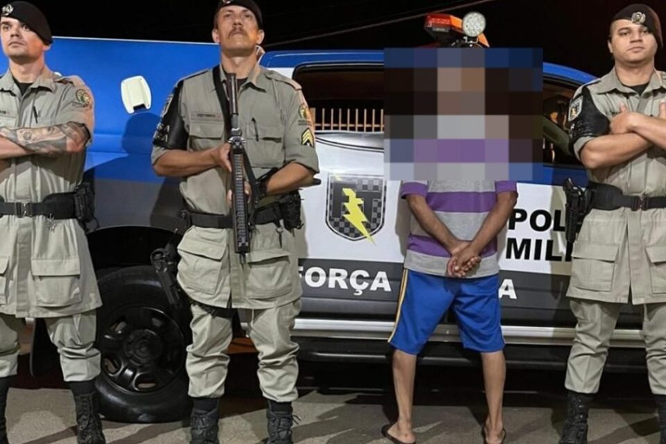 PM prende em Ipameri idoso foragido por abusar de criança
