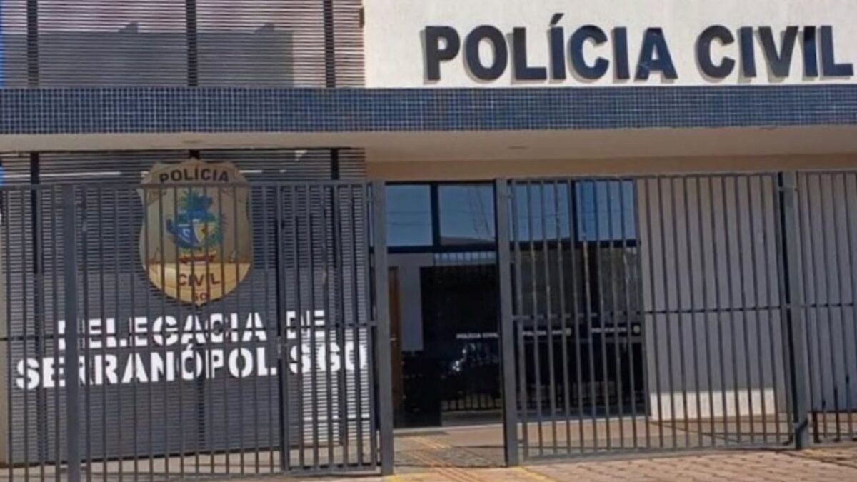 Imagem da fachada da delegacia