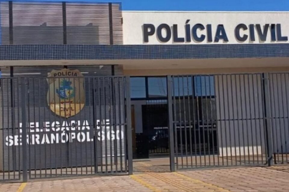 Imagem da fachada da delegacia