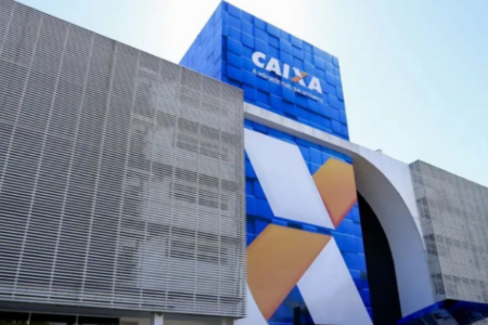 Imagem da fachada da Caixa Econômica