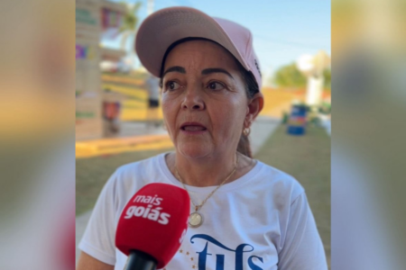 Cemira das Dores agradece por milagres na família (Foto: Reprodução)