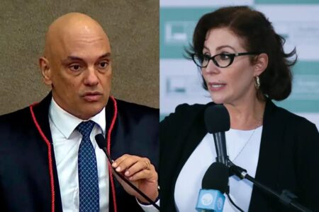 Ministro Alexandre de Moraes e deputada Carla Zambelli (Fotos: Agência Brasil)