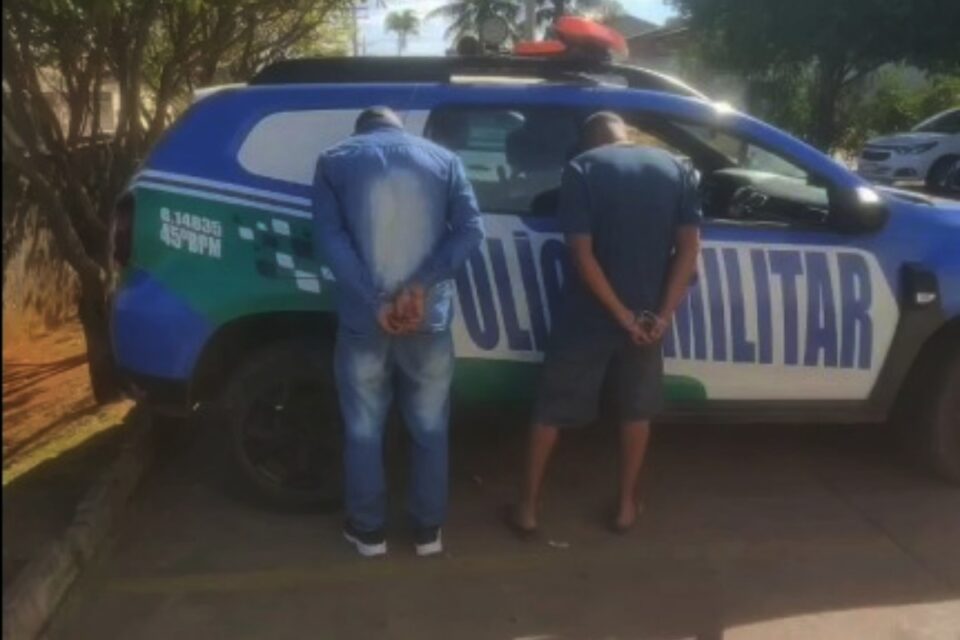 Imagem dos suspeitos presos