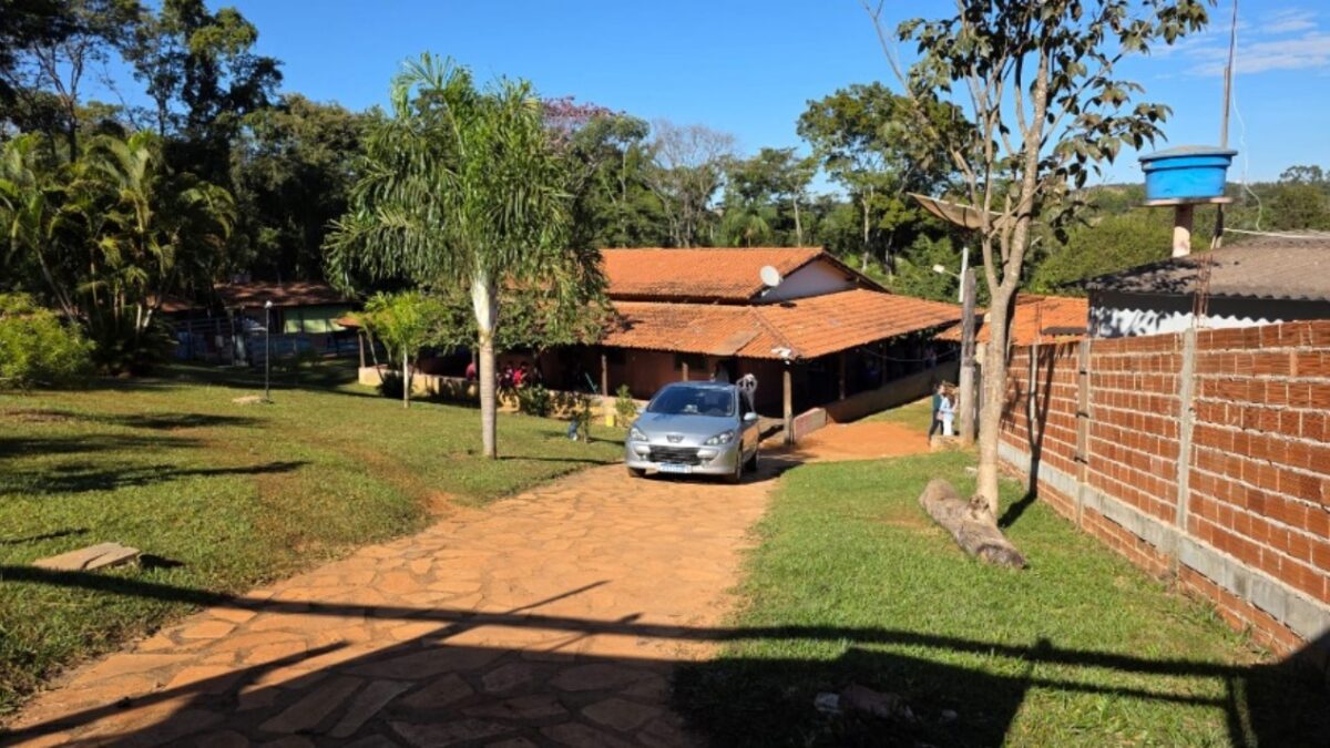 Imagem do local onde onde a mulher foi autuada