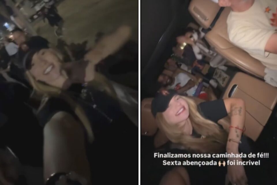 Influenciadora Virgínia Fonseca participa de romaria para Trindade (Foto: Reprodução)