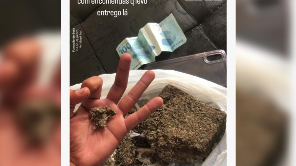 Jovem é preso após anunciar nas redes sociais venda de drogas durante Festa do Peão de Abadiânia