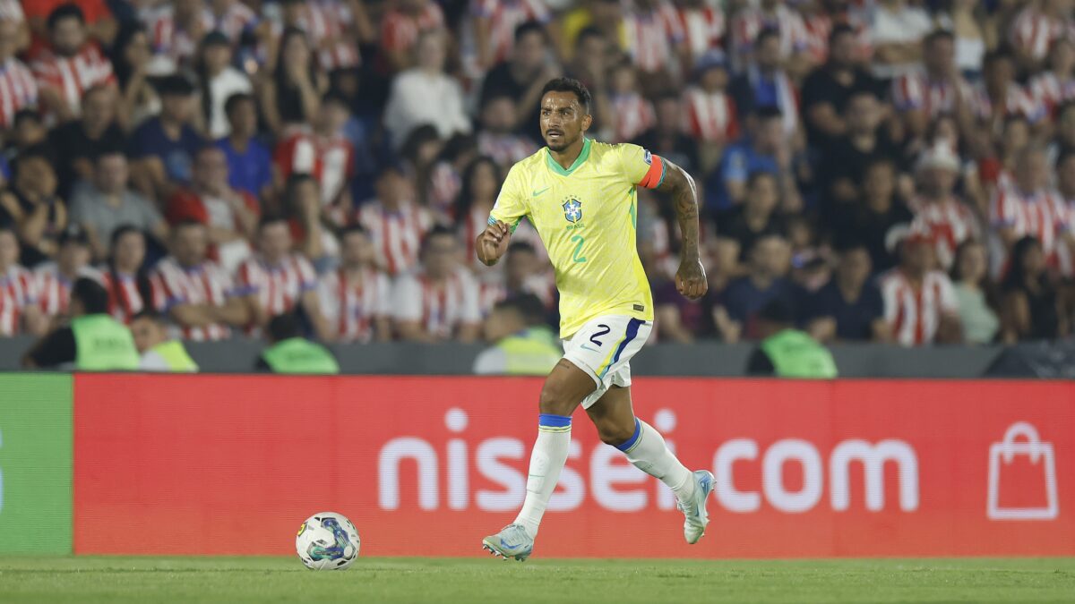 Danilo, lateral da Seleção Brasileira