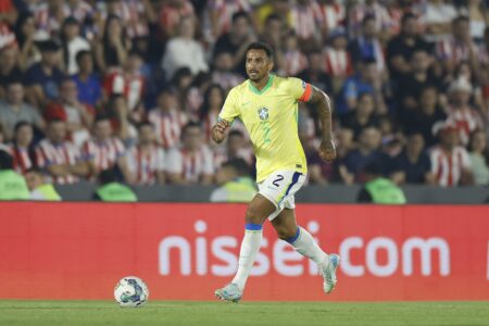 Danilo, lateral da Seleção Brasileira