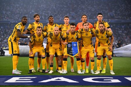 Inter de Milão, vice-campeã da Liga dos Campeões