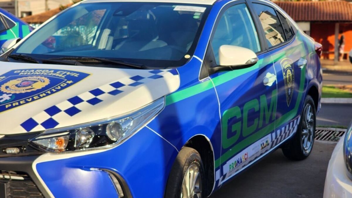 Imagem de uma viatura da GCM de Luziânia
