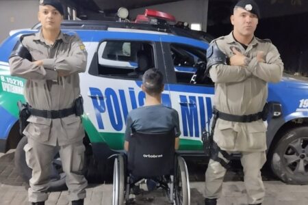 Cadeirante é preso por roubar celular em quarto de hotel em Goiânia