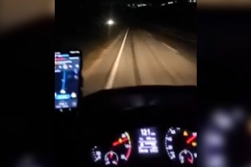 Motorista de caminhão guincho desaparecido estaria em alta velocidade