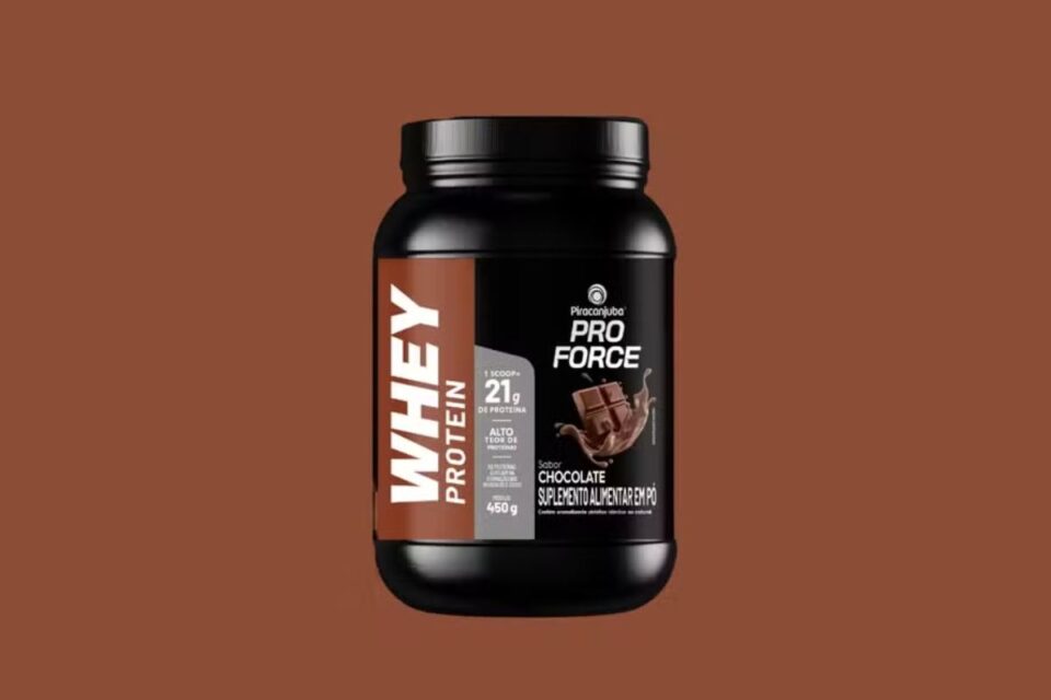 Whey protein da Piracanjuba (Foto: Reprodução)