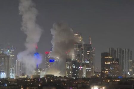 Irã lança mísseis contra Israel