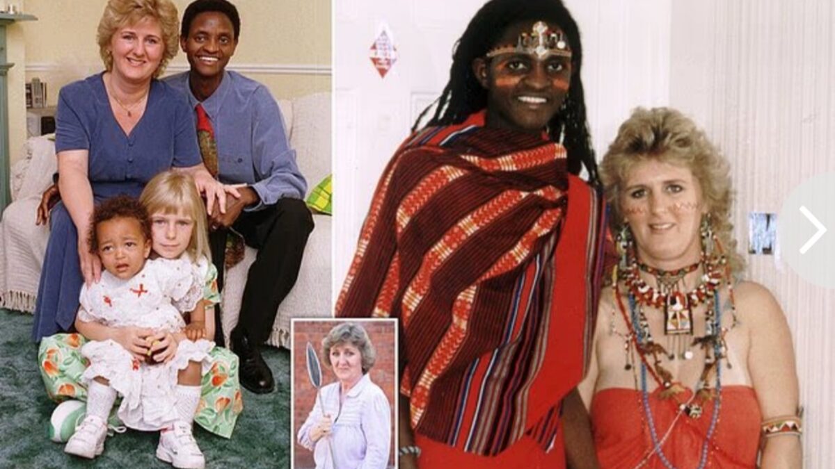 Mulher que deixou família para viver com amante em tribo no Quênia Cheryl Thomasgood abandonou marido e filhos Daniel Lekimench
