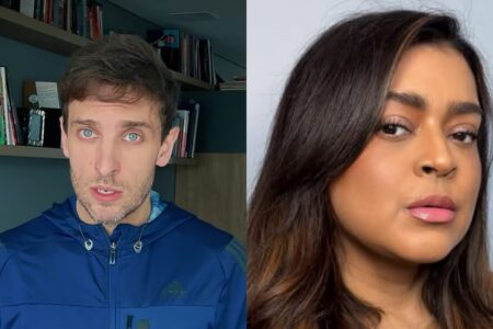 Após condenação, Léo Lins ironiza câncer de Preta Gil durante show Humorista proibiu o uso de celulares durante stand-up