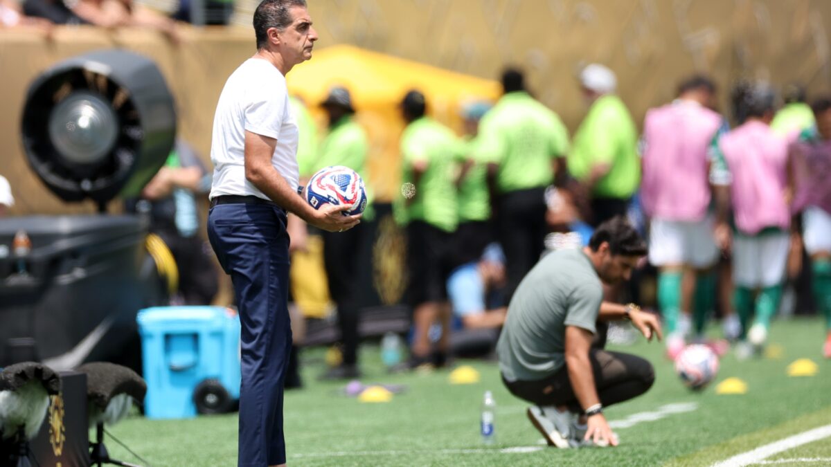 Renato Paiva durante a partida entre Palmeiras e Botafogo